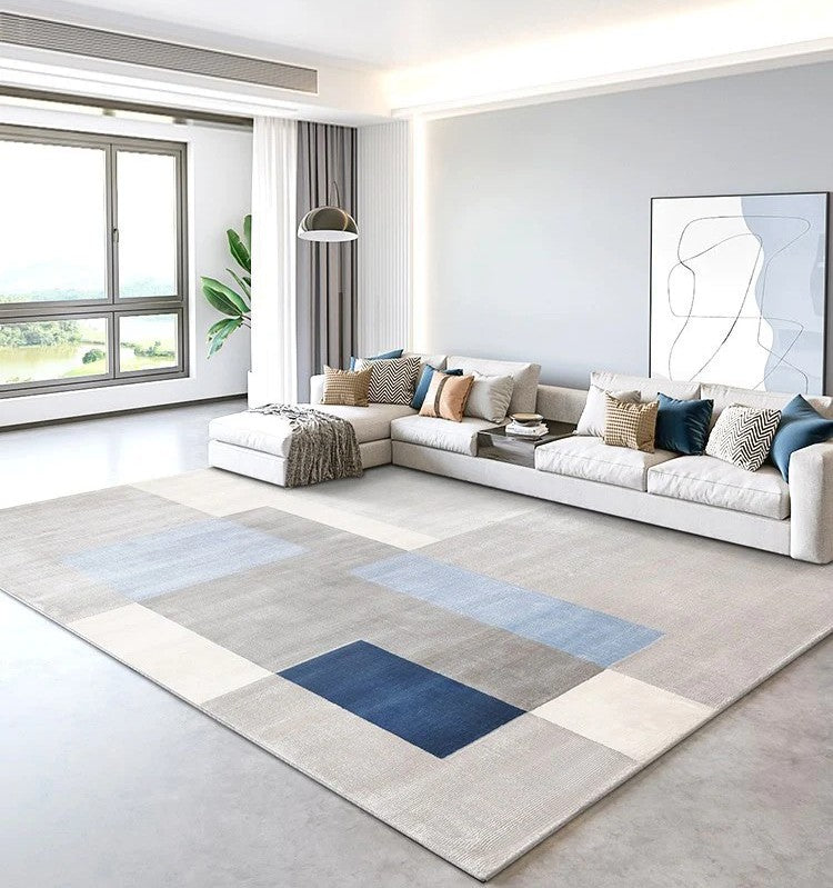 Geometric Modern Living Room Rug – Living and Home