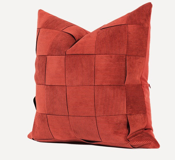 Large orange hot sale throw pillows