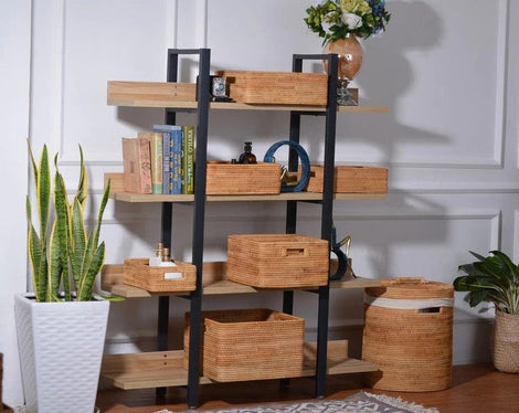 Storage Baskets for Shelves