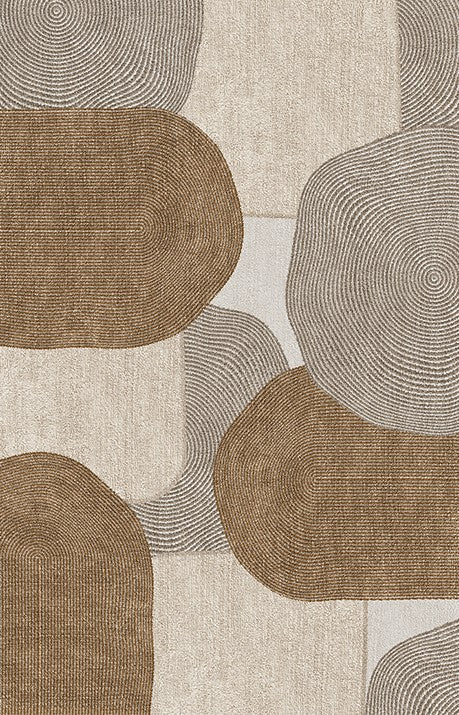 Abstract Area Rugs for Living Room, Modern Rugs for Interior Design, Contemporary Abstract Rugs for Dining Room-HomePaintingDecor