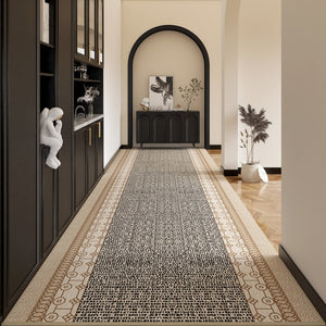 Non Slip Modern Long Hallway Runners, Extra Long Hallway Runners, Contepmorary Runner Rugs, Long Narrow Runner Rugs, Modern Entryway Runner Rug Ideas-HomePaintingDecor