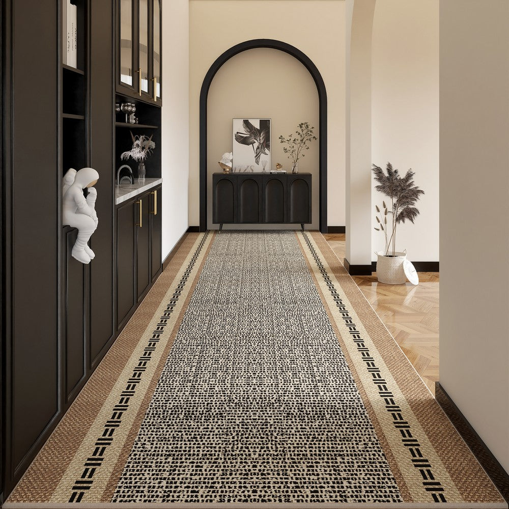 Extra Long Hallway Runners, Contepmorary Runner Rugs, Non Slip Modern Long Hallway Runners, Long Narrow Runner Rugs, Modern Entryway Runner Rug Ideas-HomePaintingDecor