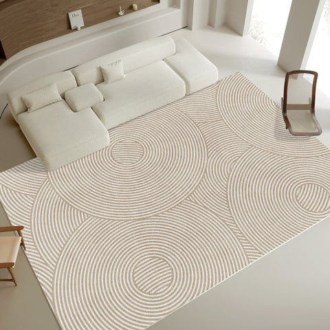 Large Geometric Modern Rugs, Bedroom Geometric Area Rugs, Living Room Area Rugs, Modern Rugs in Dining Room, Contemporary Modern Rugs for Office-HomePaintingDecor