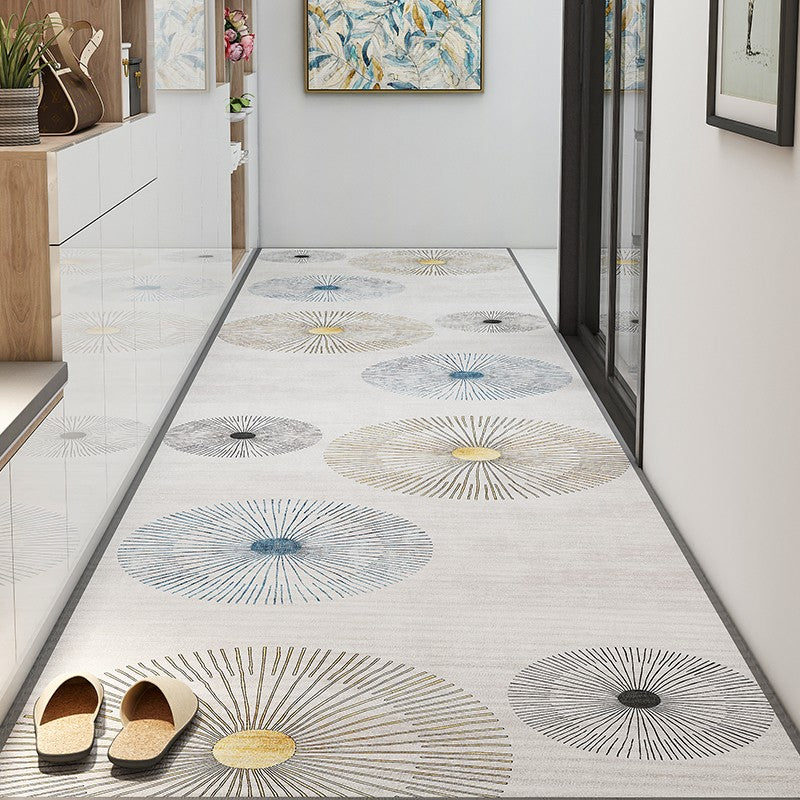 Washable Entryway Runner Rug Ideas, Modern Long Hallway Runners, Stain-resistant Non Slip Kitchen Runner Rugs, Long Hallway Runners, Extra Long Narrow Runner Rugs, Entrance Hallway Runners-HomePaintingDecor