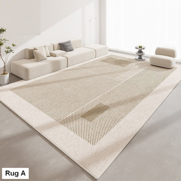 Unique Modern Rugs for Living Room, Contemporary Modern Rugs for Dining Room, Extra Large Modern Rugs for Bedroom-HomePaintingDecor