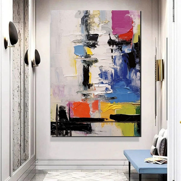 Wall Art Paintings, Simple Modern Art, Buy Paintings Online, Simple Abstract Painting, Large Paintings for Bedroom-HomePaintingDecor