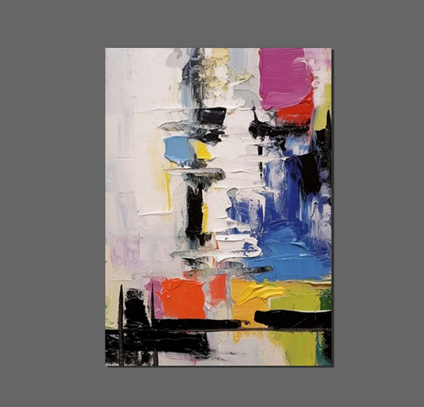 Wall Art Paintings, Simple Modern Art, Buy Paintings Online, Simple Abstract Painting, Large Paintings for Bedroom-HomePaintingDecor