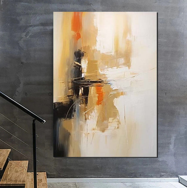 Dining Room Wall Art Paintings, Simple Modern Art, Wall Art Paintings, Buy Paintings Online, Simple Abstract Painting, Large Paintings for Bedroom-HomePaintingDecor