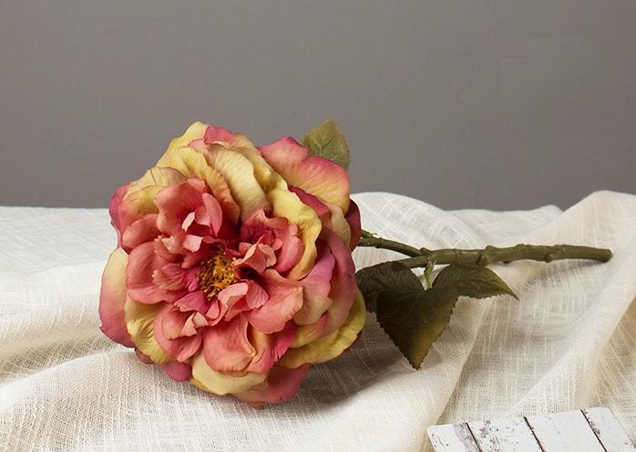 Rose Flower Arrangement, Silk Flower Centerpiece, Artificial Flower Decor, Wedding Decor, Faux Flower-HomePaintingDecor