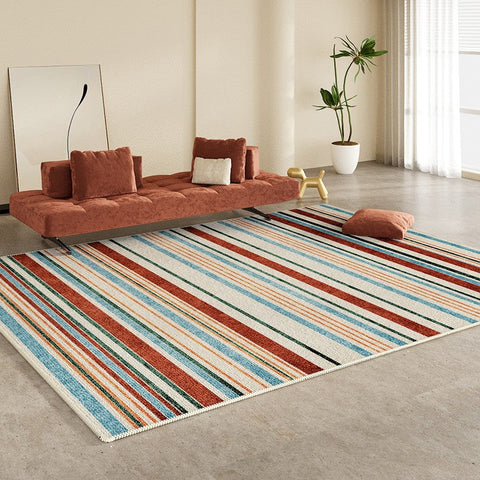 Abstract Area Rugs for Living Room, Modern Carpets for Kitchen, Geometric Contemporary Modern Rugs Next to Bed, Modern Rugs under Dining Room Table-HomePaintingDecor