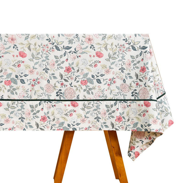 Country Farmhouse Tablecloth, Rustic Table Covers for Kitchen, Large Rectangle Tablecloth for Dining Room Table, Square Tablecloth for Round Table-HomePaintingDecor