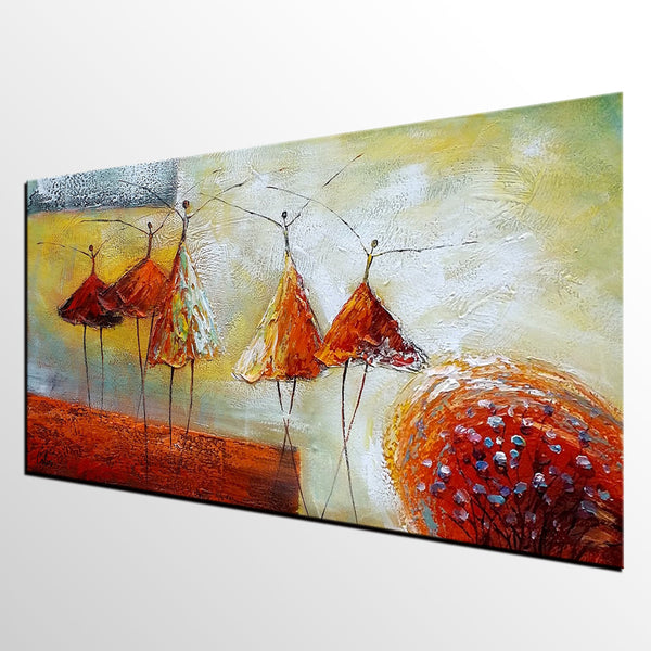 Living Room Wall Art Painting, Modern Abstract Painting, Abstract Acrylic Painting, Abstract Acrylic Painting for Sale, Custom Artwork-HomePaintingDecor