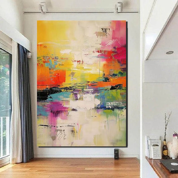 Hand Painted Acrylic Painting, Acrylic Painting for Living Room, Extra Large Wall Art Painting, Modern Contemporary Abstract Artwork, Buy Paintings Online-HomePaintingDecor