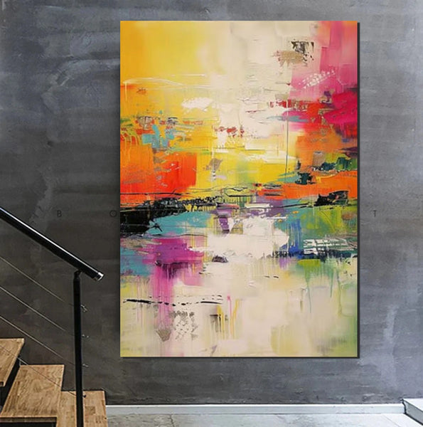 Hand Painted Acrylic Painting, Acrylic Painting for Living Room, Extra Large Wall Art Painting, Modern Contemporary Abstract Artwork, Buy Paintings Online-HomePaintingDecor