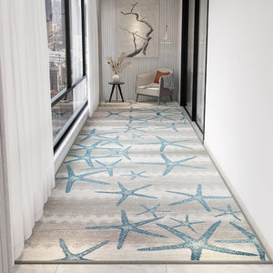 Long Narrow Runner Rugs, Abstract Modern Long Hallway Runners, Entrance Hallway Runners, Entryway Runner Rug Ideas, Kitchen Runner Rugs-HomePaintingDecor