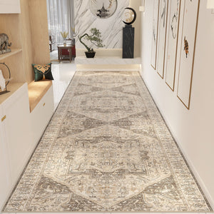 Washable Entryway Runner Rug Ideas, Bedside Runner Rugs, Non Slip Entrance Runner Rugs, Traditional Morocco Long Narrow Runner Rugs, Extra Long Hallway Runners-HomePaintingDecor