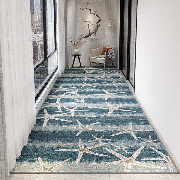 Entrance Hallway Runners, Extra Long Narrow Runner Rugs, Easy Care Contemporary Modern Long Hallway Runners, Washable Entryway Runner Rug Ideas, Kitchen Runner Rugs-HomePaintingDecor