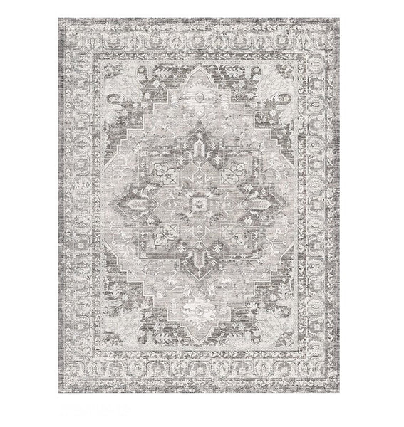 Gray Persain Rugs for Bedroom, Traditional Persian Rug, Vintage Area Rugs for Dining Room, Extra Large Vintage Persian Rugs, Oversized Area Rugs for Living Room-HomePaintingDecor