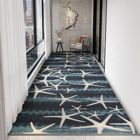 Modern Long Hallway Runners, Washable Entrance Hallway Runners, Extra Long Narrow Runner Rugs, Easy Care Contemporary Entryway Runner Rug Ideas, Kitchen Runner Rugs-HomePaintingDecor