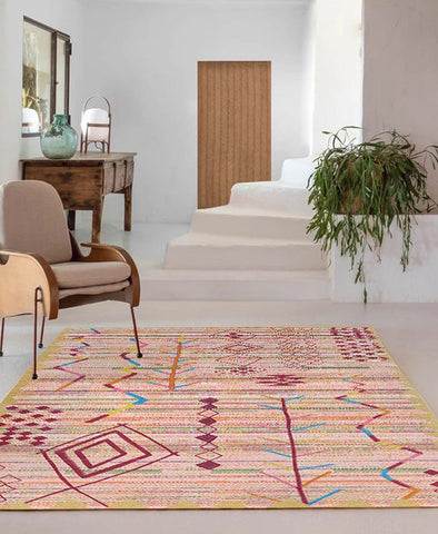 Bedroom Vintage Rugs, Morocco Rugs for Dining Room, Vintage Persian Rugs, Extra Large Traditional Colorful Moroccan Rug, Oversized Area Rugs for Living Room-HomePaintingDecor