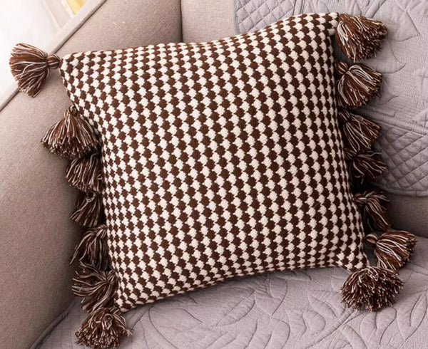 Decorative Pillow Covers, Square Modern Decorative Pillows for Couch, Modern Decorative Pillows for Bedroom, Contemporary Modern Sofa Pillows-HomePaintingDecor