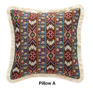 Unique Decorative Throw Pillows, Bohemian Decorative Sofa Pillows for Living Room, Extra Large Modern Geometric Pillows, Oriental Throw Pillow for Couch-HomePaintingDecor