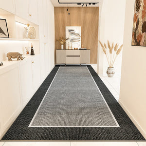 Simple Contepmorary Runner Rugs, Long Narrow Runner Rugs, Geometric Modern Long Hallway Runners, Modern Entryway Runner Rug Ideas, Long Hallway Runners-HomePaintingDecor