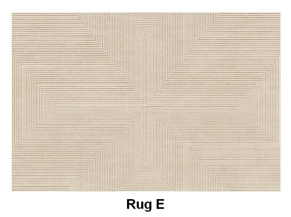 Bedroom Modern Rugs, Modern Living Room Area Rugs, Soft Modern Rugs under Coffee Table, Modern Rugs for Dining Room Table, Geometric Floor Carpets-HomePaintingDecor