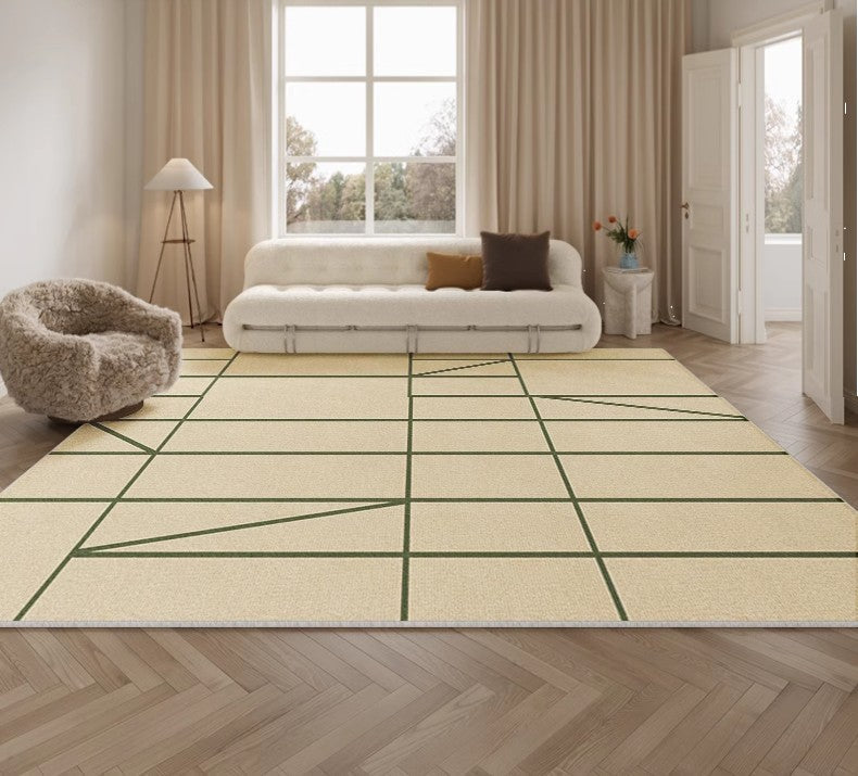 Modern Rugs for Living Room, Geometric Area Rugs under Coffee Table, Contemporary Modern Rugs for Dining Room, Large Modern Rugs for Bedroom-HomePaintingDecor