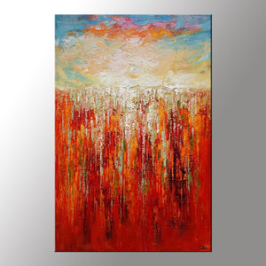 Canvas Painting, Original Artwork, Original Painting, Custom Extra Large Painting-HomePaintingDecor