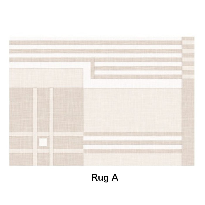 Geometric Modern Rug Placement Ideas for Living Room, Contemporary Area Rugs for Dining Room, Modern Rug Ideas for Bedroom-HomePaintingDecor