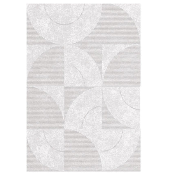 Abstract Contemporary Modern Rugs, Grey Modern Rugs for Living Room, Geometric Modern Rugs for Bedroom, Modern Rugs for Dining Room-HomePaintingDecor