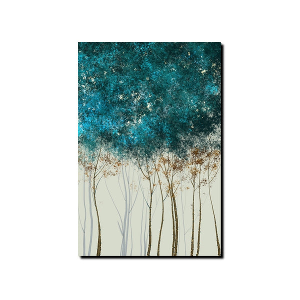 Dining Room Wall Art Ideas, Buy Canvas Art Online, Tree Paintings, Simple Modern Art, Simple Abstract Art, Large Acrylic Painting on Canvas-HomePaintingDecor