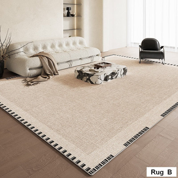 Modern Rug Ideas for Living Room, Contemporary Abstract Rugs for Dining Room, Simple Abstract Rugs for Living Room, Bedroom Floor Rugs-HomePaintingDecor