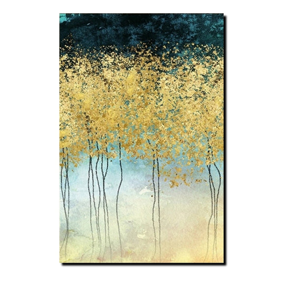 Buy Wall Art Online, Simple Abstract Art, Simple Modern Art, Bedroom Wall Art Ideas, Tree Paintings, Large Acrylic Painting on Canvas-HomePaintingDecor