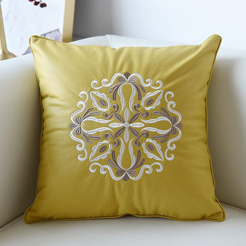 Modern Throw Pillows, Decorative Flower Pattern Throw Pillows for Couch, Contemporary Decorative Pillows, Modern Sofa Pillows-HomePaintingDecor