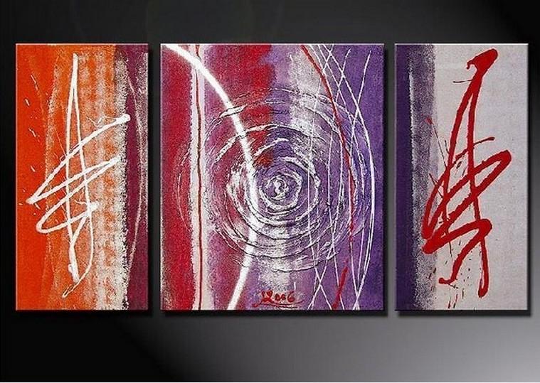 Canvas Painting, Large Oil Painting, Wall Art, Abstract Art, Abstract Painting, Living Room Wall Art, Modern Art, 3 Piece Wall Art, Huge Art-HomePaintingDecor