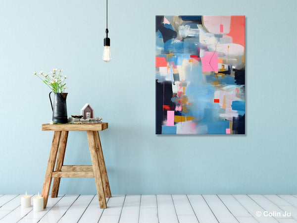 Modern Wall Paintings, Contemporary Painting on Canvas, Abstract Painting for Bedroom, Extra Large Original Acrylic Art, Buy Wall Art Online-HomePaintingDecor