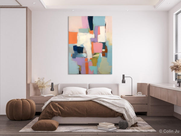 Extra Large Modern Wall Art, Acrylic Painting on Canvas, Contemporary Painting, Canvas Paintings for Dining Room, Original Abstract Painting-HomePaintingDecor