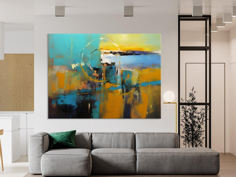 Oversized Canvas Paintings, Original Abstract Art, Hand Painted Canvas Art, Contemporary Acrylic Art, Huge Wall Art Ideas for Living Room-HomePaintingDecor