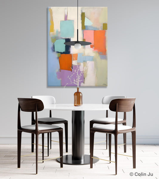 Contemporary Paintings on Canvas, Large Wall Art Painting for Dining Room, Original Abstract Wall Art Painting, Abstract Paintings on Canvas-HomePaintingDecor