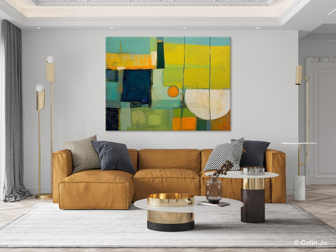 Contemporary Acrylic Paintings, Hand Painted Original Canvas Wall Art, Large Canvas Art Painting for Bedroom, Huge Modern Abstract Paintings-HomePaintingDecor