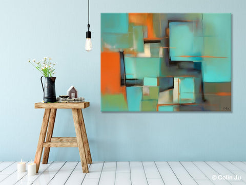 Large Canvas Art Painting for Bedroom, Huge Modern Abstract Paintings, Hand Painted Original Canvas Wall Art, Contemporary Acrylic Paintings-HomePaintingDecor