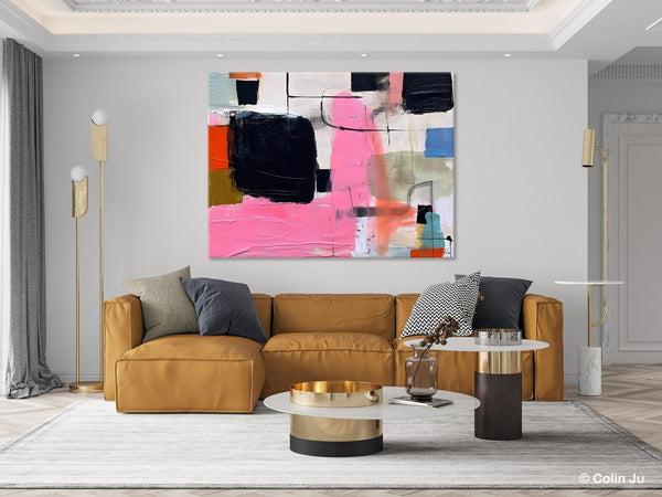 Contemporary Painting on Canvas, Extra Large Wall Art Paintings, Simple Canvas Art, Original Canvas Art for sale, Simple Abstract Paintings-HomePaintingDecor