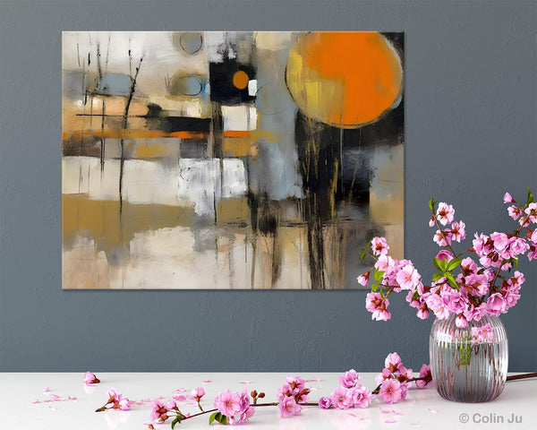 Large Wall Art Painting for Bedroom, Oversized Abstract Wall Art Paintings, Original Modern Artwork, Contemporary Acrylic Painting on Canvas-HomePaintingDecor