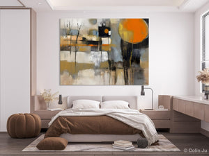 Large Wall Art Painting for Bedroom, Oversized Abstract Wall Art Paintings, Original Modern Artwork, Contemporary Acrylic Painting on Canvas-HomePaintingDecor