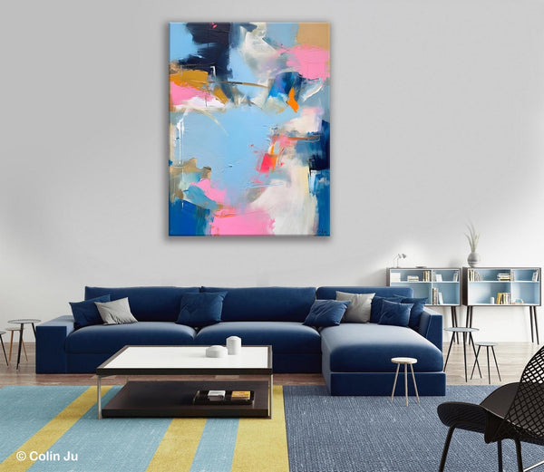 Large Modern Canvas Wall Paintings, Original Abstract Art, Large Wall Art Painting for Living Room, Contemporary Acrylic Painting on Canvas-HomePaintingDecor