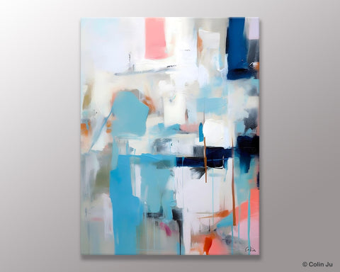 Contemporary Painting, Canvas Paintings for Dining Room, Acrylic Painting on Canvas, Extra Large Modern Wall Art, Original Abstract Painting-HomePaintingDecor