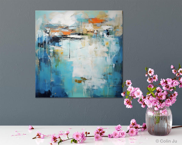 Large Abstract Painting for Bedroom, Original Modern Wall Art Paintings, Contemporary Canvas Art, Modern Acrylic Artwork, Buy Art Online-HomePaintingDecor