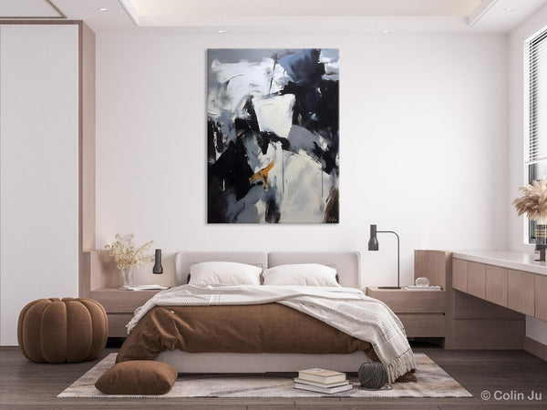 Extra Large Painting on Canvas, Contemporary Acrylic Paintings, Extra Large Canvas Paintings for Bedroom, Large Original Abstract Wall Art-HomePaintingDecor